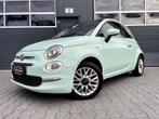 Fiat 500 1.2 Lounge *VERDE LATTEMENTA*PANORAMADAK*PDC, Voorwielaandrijving, Stof, Gebruikt, 4 cilinders