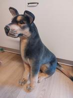 Grote duitse Herder hond knuffel 60 cm herdershond, Ophalen of Verzenden