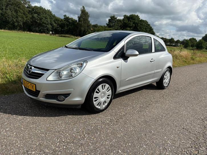 Opel Corsa 1.2 16V 3D WR 2008 Grijs, Auto's, Opel, Bedrijf, Corsa, ABS, Airbags, Airconditioning, Alarm, Electronic Stability Program (ESP)