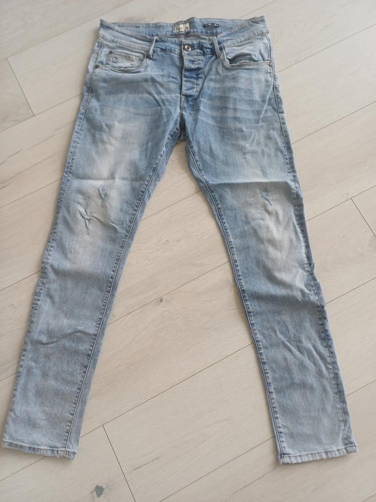 Skinny stretch maat 36/34, Kleding | Heren, Spijkerbroeken en Jeans, W36 - W38 (confectie 52/54), Blauw, Ophalen of Verzenden