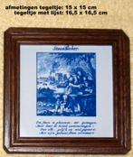 Al 142 spreuken tegeltje steenbacker- Steenbakker, Ophalen of Verzenden, Nieuw