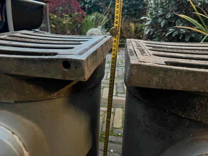 PVC Kolken, Doe-het-zelf en Verbouw, Buizen en Afvoer, Gebruikt, Afvoer, Pvc, Minder dan 2 meter, 80 mm of meer, Ophalen