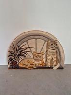 Vintage katten poezen wandkleed wand decoratie kitten, Ophalen of Verzenden, Huis en Inrichting