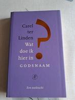 Carel ter Linden - Wat doe ik hier in Godsnaam?, Boeken, Ophalen of Verzenden, Gelezen, Carel ter Linden, Christendom | Protestants
