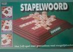 Stapelwoord - Parker - 3D Woordspel, Hobby en Vrije tijd, Gezelschapsspellen | Bordspellen, Drie of vier spelers, Ophalen of Verzenden