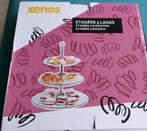 Glazen etagere van xenos met 3 lagen, Ophalen, Overige typen, Overige stijlen, Glas