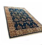 Perzisch tapijt handgeknoopt Ghom  vloerkleed vintage, Gebruikt, 200 cm of meer, Ophalen of Verzenden, 200 cm of meer