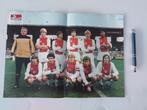 Boing poster Ajax team met Cruijff, Verzamelen, Sportartikelen en Voetbal, Ophalen of Verzenden, Zo goed als nieuw, Ajax, Poster, Plaatje of Sticker