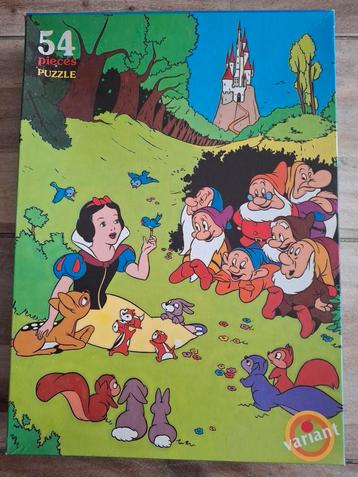 Disney puzzel sneeuwwitje beschikbaar voor biedingen