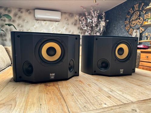Mooie B&W DS6 Dipole Luidsprekers Zwart, Audio, Tv en Foto, Luidsprekers, Zo goed als nieuw, Front, Rear of Stereo speakers, 60 tot 120 watt