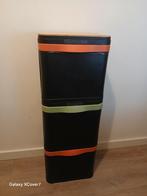 Pullenbak 60L (3 bakken), Ophalen, Kunststof, Gebruikt, 40 liter of meer