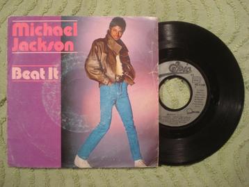 Michael Jackson 7" Vinyl Single: ‘Beat it‘ (Frankrijk) zlvr beschikbaar voor biedingen