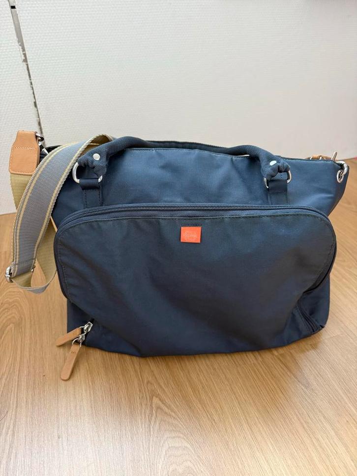 Blauwe Luiertas van PacaPod, Kinderen en Baby's, Luiertassen, Zo goed als nieuw, Schoudertas, Ophalen of Verzenden