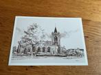 C2653 kerk Zeist illustrator Marius Jansen, Ophalen of Verzenden, Utrecht