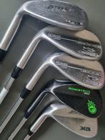 Cobra Pur 56⁰, 52⁰, Acer XB 60⁰, 52⁰, Bombtech 52⁰ LH wedges, Sport en Fitness, Golf, Ophalen of Verzenden, Gebruikt, Club, Overige merken