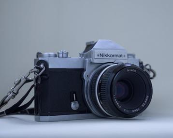 Nikkormat FT2 / 50mm F2.0 Nikkor - prachtige staat! beschikbaar voor biedingen