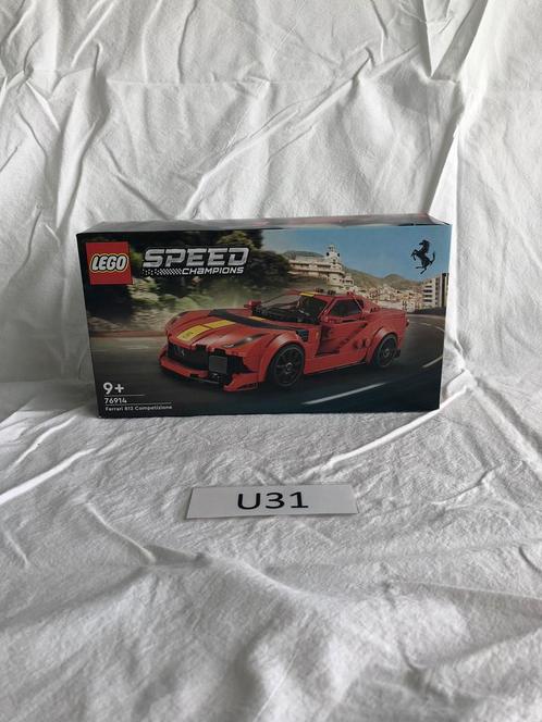 U31 - Lego SC 76914 - Ferrari 812 Competizione - sealed, Kinderen en Baby's, Speelgoed | Duplo en Lego, Nieuw, Ophalen of Verzenden