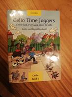 Cello time joggers, boek 1 (met cd), Muziek en Instrumenten, Klassiek, Les of Cursus, Ophalen of Verzenden, Zo goed als nieuw
