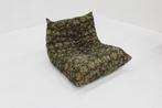 Vintage Togo Ligne Roset fauteuil door Michel Ducaroy, Ophalen, 75 tot 100 cm, Stof, 50 tot 75 cm