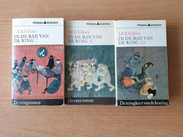 J. R. R. Tolkien - In de Ban van de Ring (pockets), Boeken, Fantasy, Gelezen, Ophalen of Verzenden