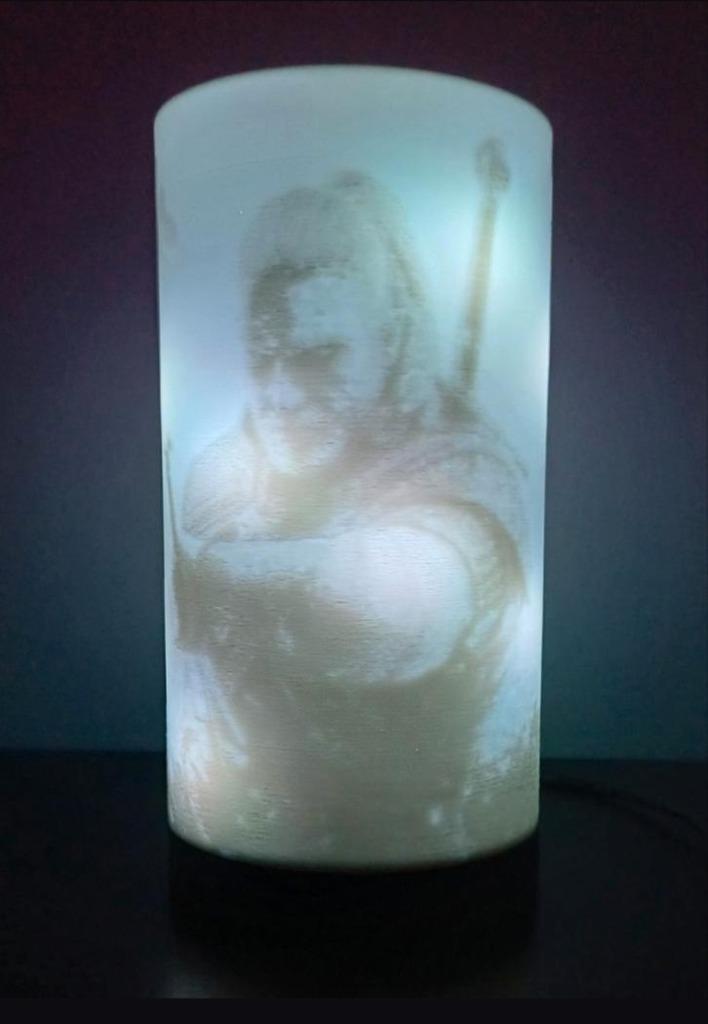 Witcher multi color led tafel lamp, Huis en Inrichting, Lampen | Hanglampen, Nieuw, Minder dan 50 cm, Kunststof, Ophalen of Verzenden
