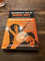 Gefeliciteerd met je Burn-out - Marina Schriek, Ophalen of Verzenden, Zo goed als nieuw, Overige onderwerpen