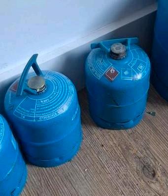 Campingaz gasflessen leeg - R901 400g, Caravans en Kamperen, Kampeeraccessoires, Gebruikt, Ophalen