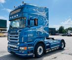 SCANIA R 500, Stof, Beige, Scania, Blauw