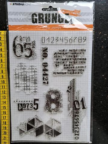 Stempel STUDIOLIGHT GRUNGE MIXED MEDIA ART JOURNALING  beschikbaar voor biedingen
