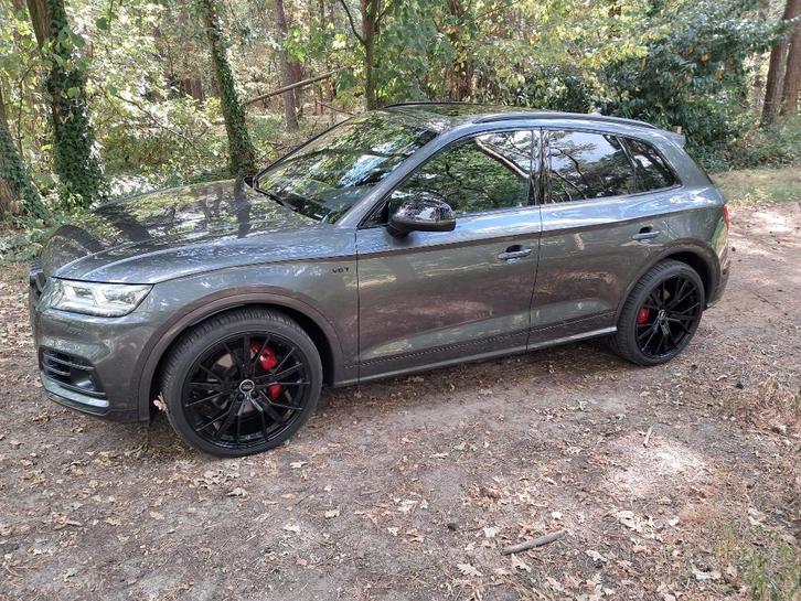 Audi SQ5, 3.0 TFSI SQ5 quattro Luchtvering/Pano.dak/trekhaak, Auto's, Audi, Particulier, SQ5, 4x4, ABS, Achteruitrijcamera, Adaptieve lichten