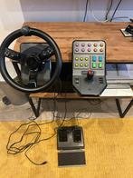 Logitech Farming Simulator Stuurwiel, Pedalen & Zijpaneel, Ophalen of Verzenden, Gebruikt