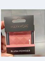12x Max & More blush powder en 3x primer, Ophalen of Verzenden, Zo goed als nieuw, Handen en Nagels