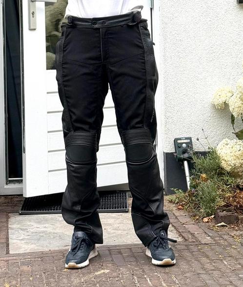 REV’IT! Gear 2 motorbroek – maat 50 – zomer/doorwaai, Kleding | Heren, Broeken en Pantalons, Gedragen, Maat 48/50 (M), Zwart, Ophalen of Verzenden