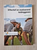 Effectief en motiverend leidinggeven, Ophalen of Verzenden, Zo goed als nieuw