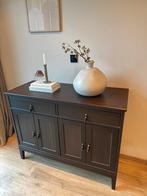 Dressoir / ladekast deuren IDANÄS kast donkerbruin hout look, Ophalen, 25 tot 50 cm