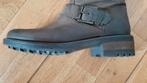 STOERE KORTE BRUINE LEREN LANDROVER LAARZEN BOOTS MAAT 40, LANDROVER, Bruin, Lage of Enkellaarzen, Ophalen of Verzenden