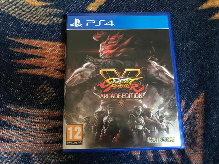 Street Fighter V 5 Arcade Edition, Spelcomputers en Games, Games | Sony PlayStation 4, Zo goed als nieuw, Vechten, 2 spelers, Vanaf 12 jaar