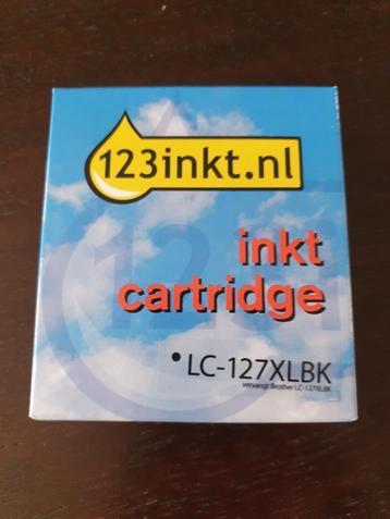 123 inkt cartridge LC-127XLBK beschikbaar voor biedingen