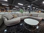 Luxe Hoekbank – Showroommodel – NU weg voor scherpe prijs!, Nieuw, 125 cm of meer, Ophalen of Verzenden, Stof