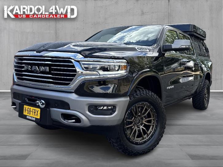 Dodge Ram 1500 5.7 V8 4x4 Crew Cab Longhorn | Elect.LIER |Lu, Auto's, Dodge, Bedrijf, Te koop, RAM 1500, 360° camera, 4x4, ABS