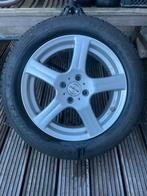 Set lichtmetalen velgen + banden Renault 4x100 Winterbanden, Ophalen, Gebruikt, 16 inch, Banden en Velgen