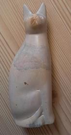 Speksteen poes/kat, Antiek en Kunst, Kunst | Beelden en Houtsnijwerken, Ophalen of Verzenden