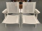 Set klapstoelen wit Niko Kralj, Stol, Rex - vintage stoelen, Huis en Inrichting, Stoelen, Ophalen, Stol, Gebruikt, Twee