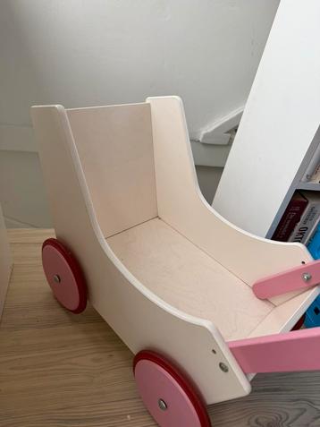 Haba houten poppenwagen beschikbaar voor biedingen