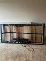 Auping: Elektrisch verstelbare lattenbodem, frame en matras, Ophalen, 90 cm, Eenpersoons, Zo goed als nieuw