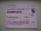 Voetbalkaartje F.C. Utrecht - Feijenoord 1981 / 1982 nr. 30., Tickets en Kaartjes, Losse kaart, Eén persoon
