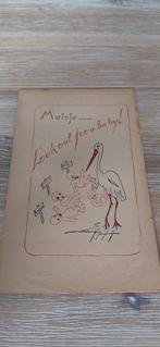 Bevrijding pamflet " Meisje Look out for a baby " 2, Verzamelen, Ophalen of Verzenden, Nederland