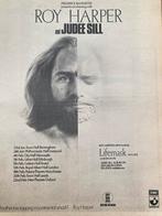Paginagrote A3 advertentie ROY HARPER & JUDEE SILL tour 1973, Cd's en Dvd's, Vinyl | Pop, Ophalen of Verzenden