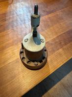 Antieke Triebniet met houten voet, Ophalen of Verzenden