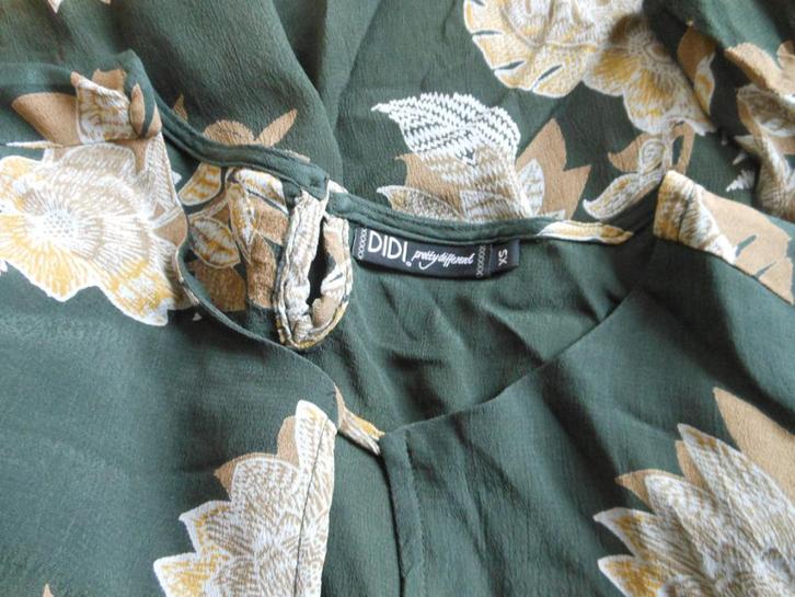 DIDI blouse, Kleding | Dames, Blouses en Tunieken, Zo goed als nieuw, Maat 38/40 (M), Groen, Ophalen of Verzenden